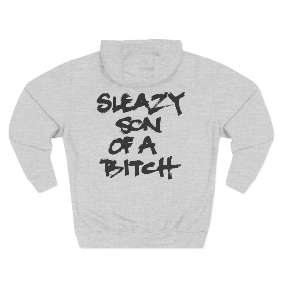 Backyard Babies  Sleazy Son of a Bitch Three-Panel Fleece Hoodie