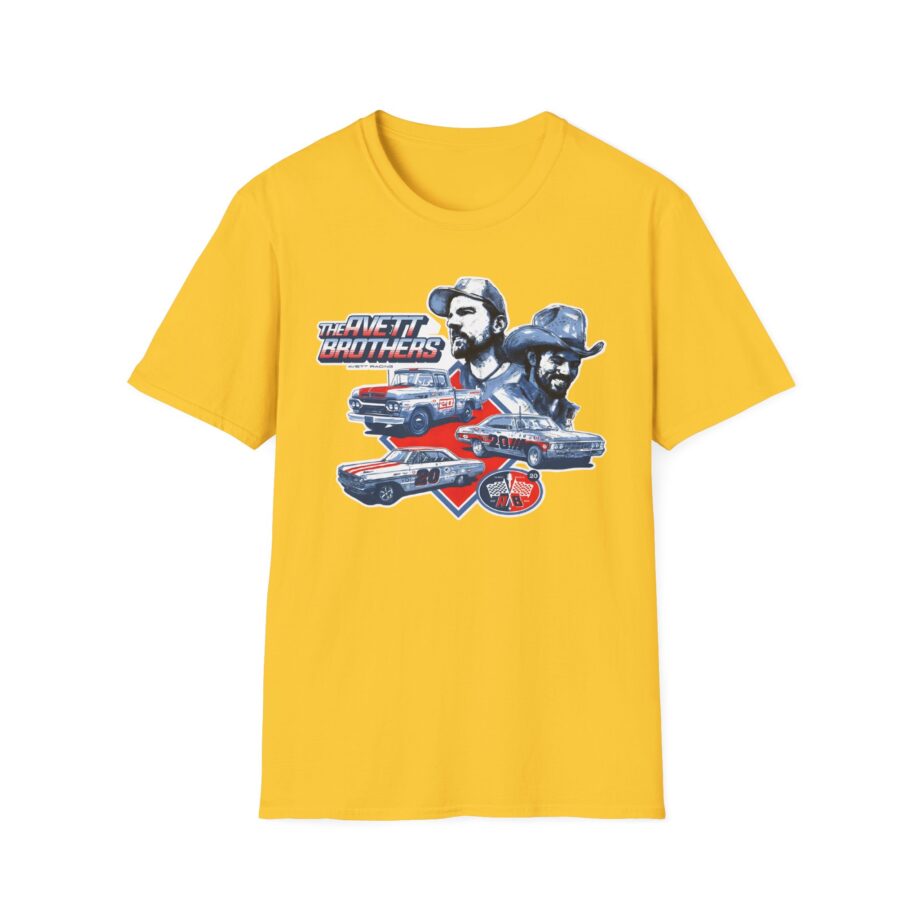 Avett Brothers Vintage Car Unisex Softstyle T-Shirt