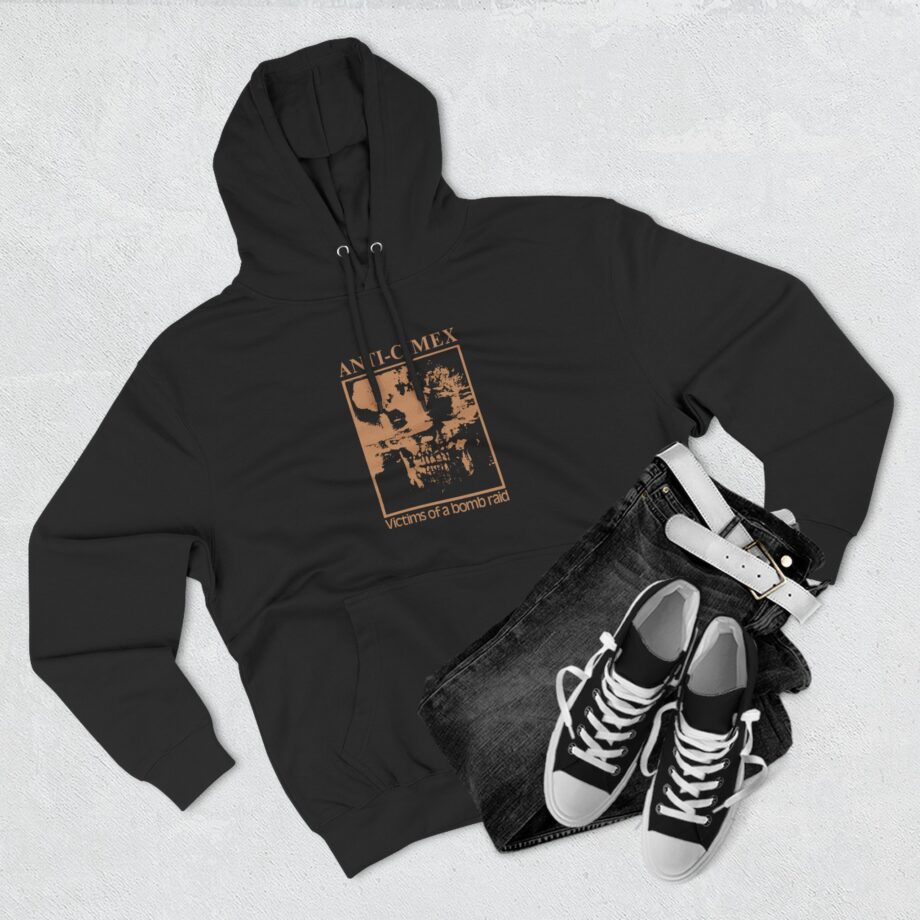 Anti Cimex Victims of a Bomb Raid Three-panel Fleece Hoodie