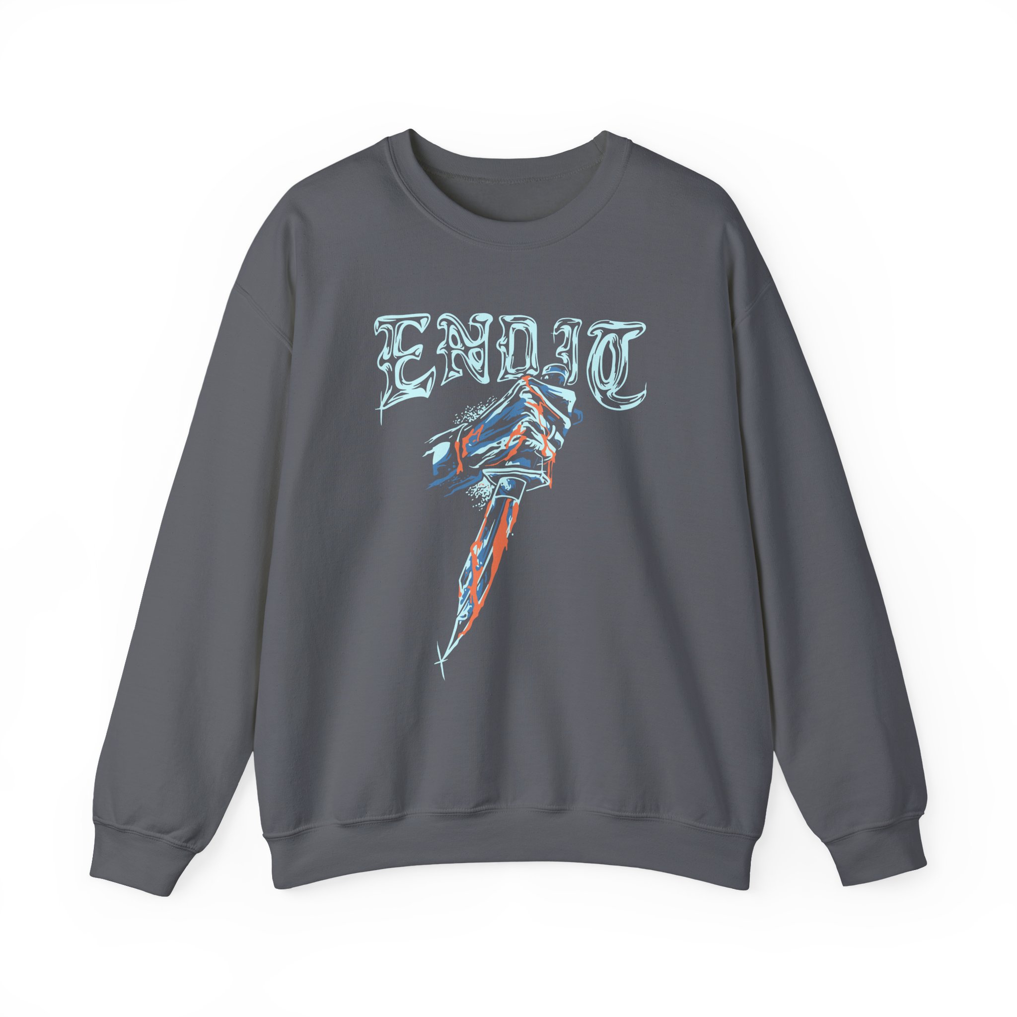 End It Unisex Heavy Blend Crewneck Sweatshirt
