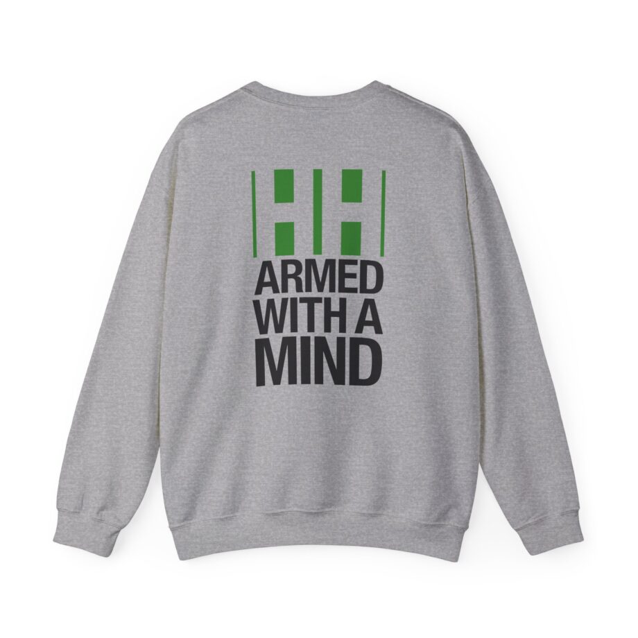Have Heart Armed With a Mind Unisex Heavy Blend™ Crewneck Sweatshirt