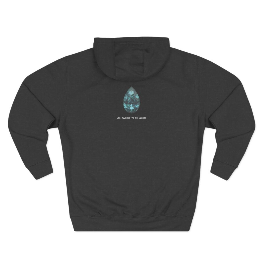 Shakira Emerald Three-Panel Fleece Hoodie