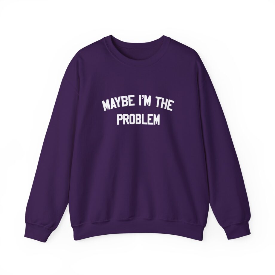 Boston Manor Maybe I’m the Problem Unisex Heavy Blend™ Crewneck Sweatshirt