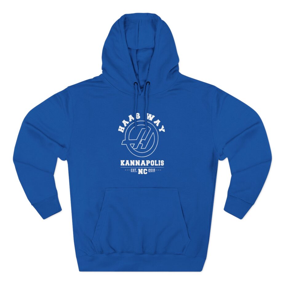 Haas F1 Haas Way Kannapolis Three-Panel Fleece Hoodie