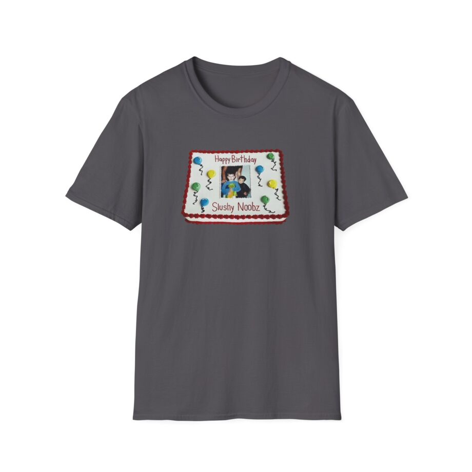 Birthday Cake Slushy Noobz Unisex Softstyle T-Shirt