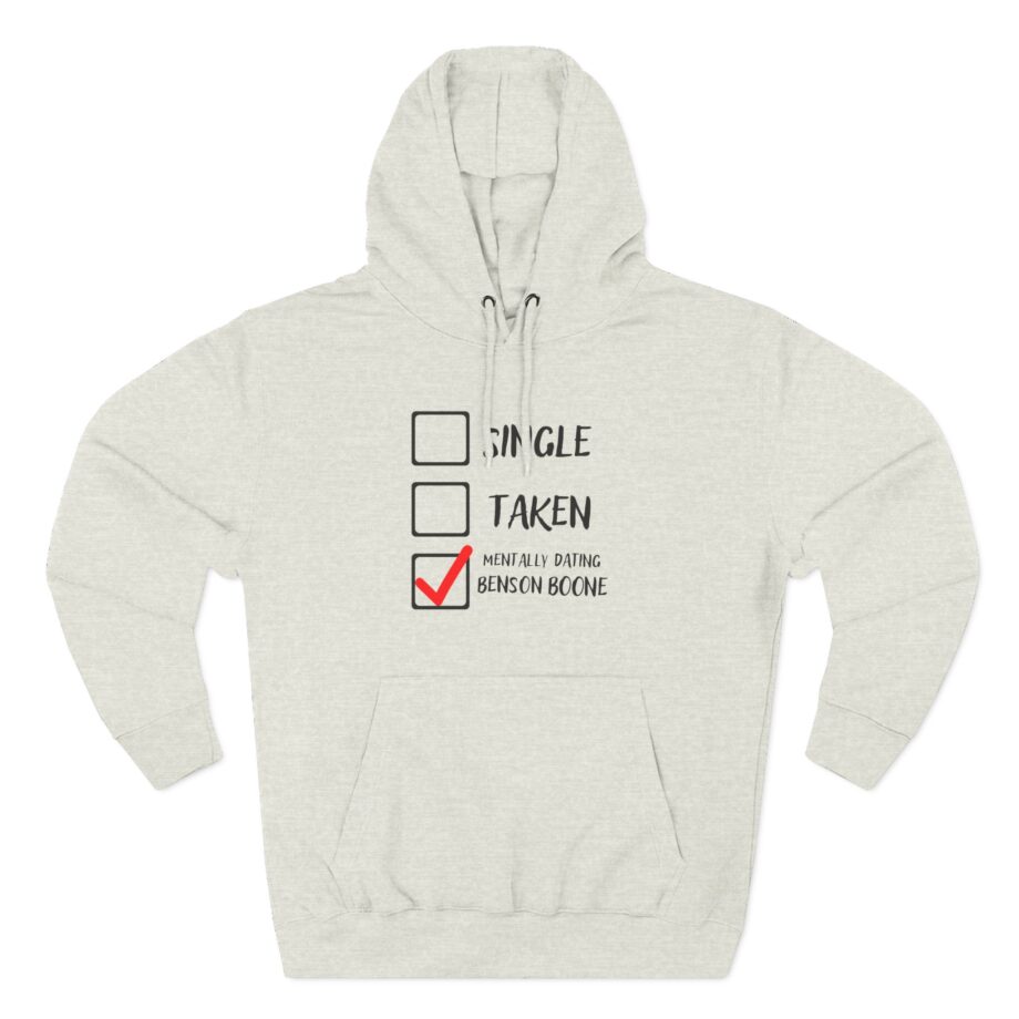 Benson Boone Mentally Dating Three-Panel Fleece Hoodie