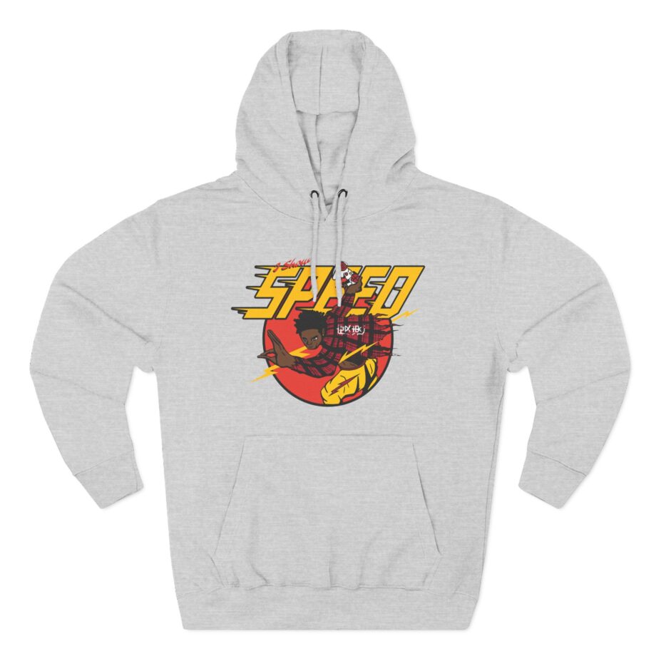 Ishowspeed Three-Panel Fleece Hoodie