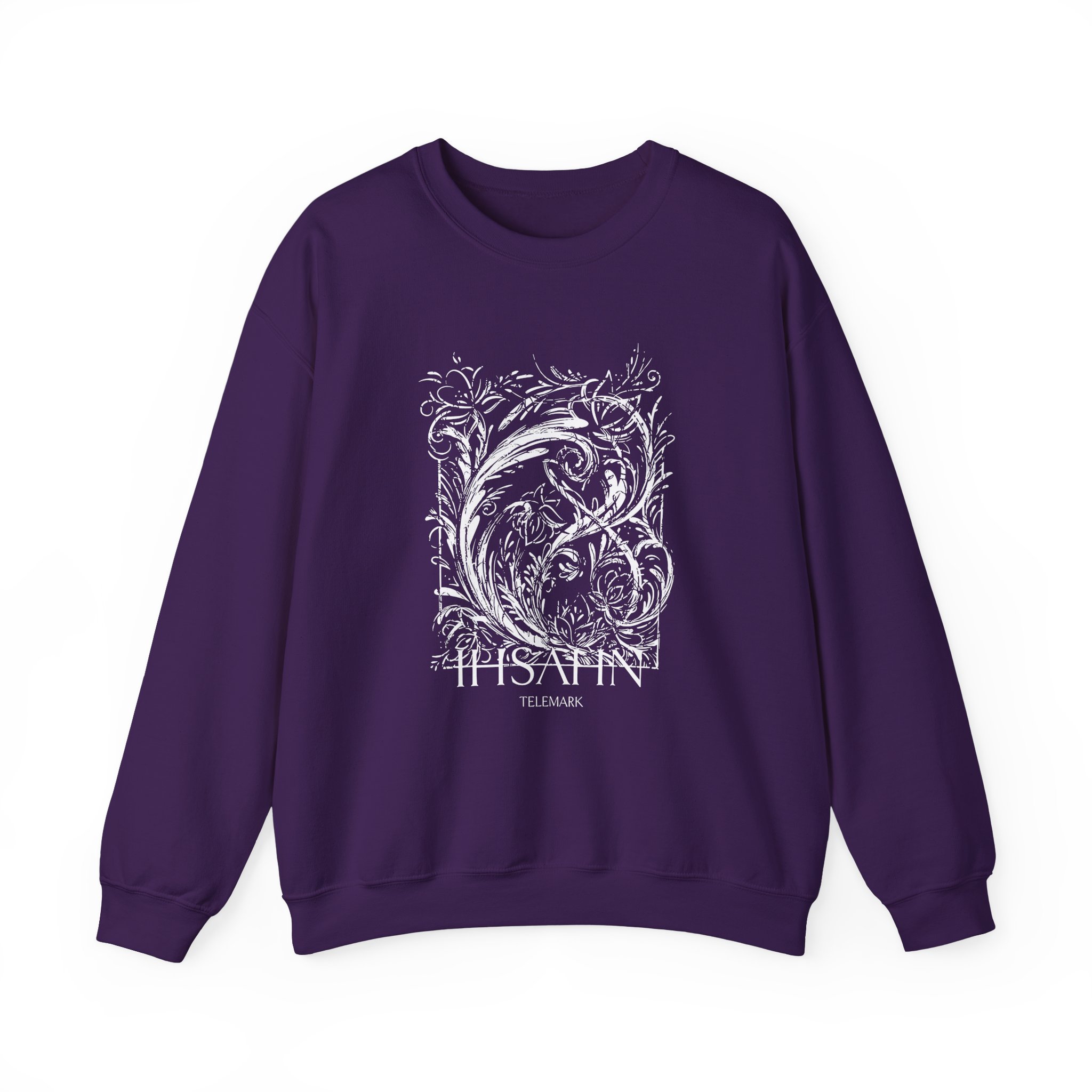 Ihsahn Roses Unisex Heavy Blendâ„¢ Crewneck Sweatshirt