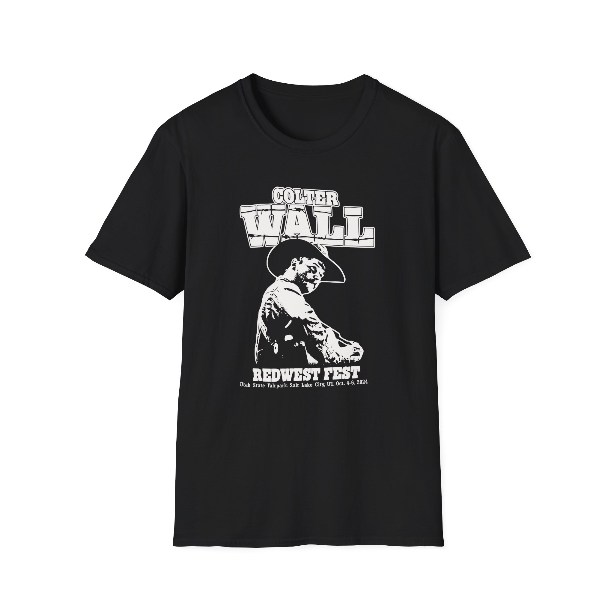 Colter Wall RedWest Fest Unisex Softstyle T-Shirt