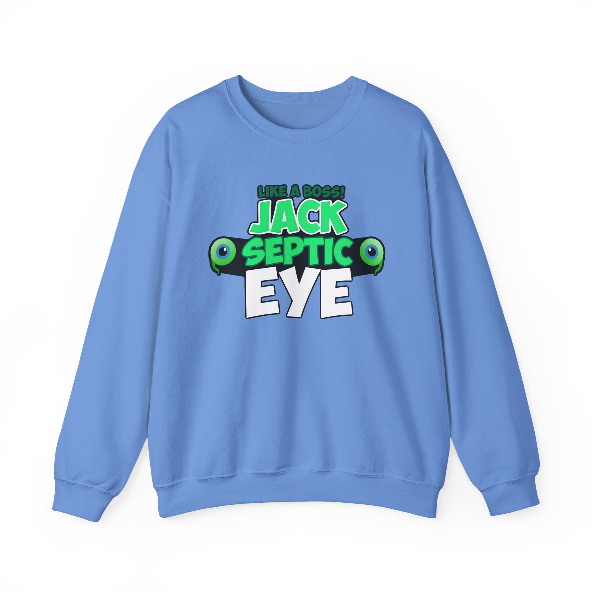 Like a Boss Jacksepticeye Unisex Heavy Blendâ„¢ Crewneck Sweatshirt