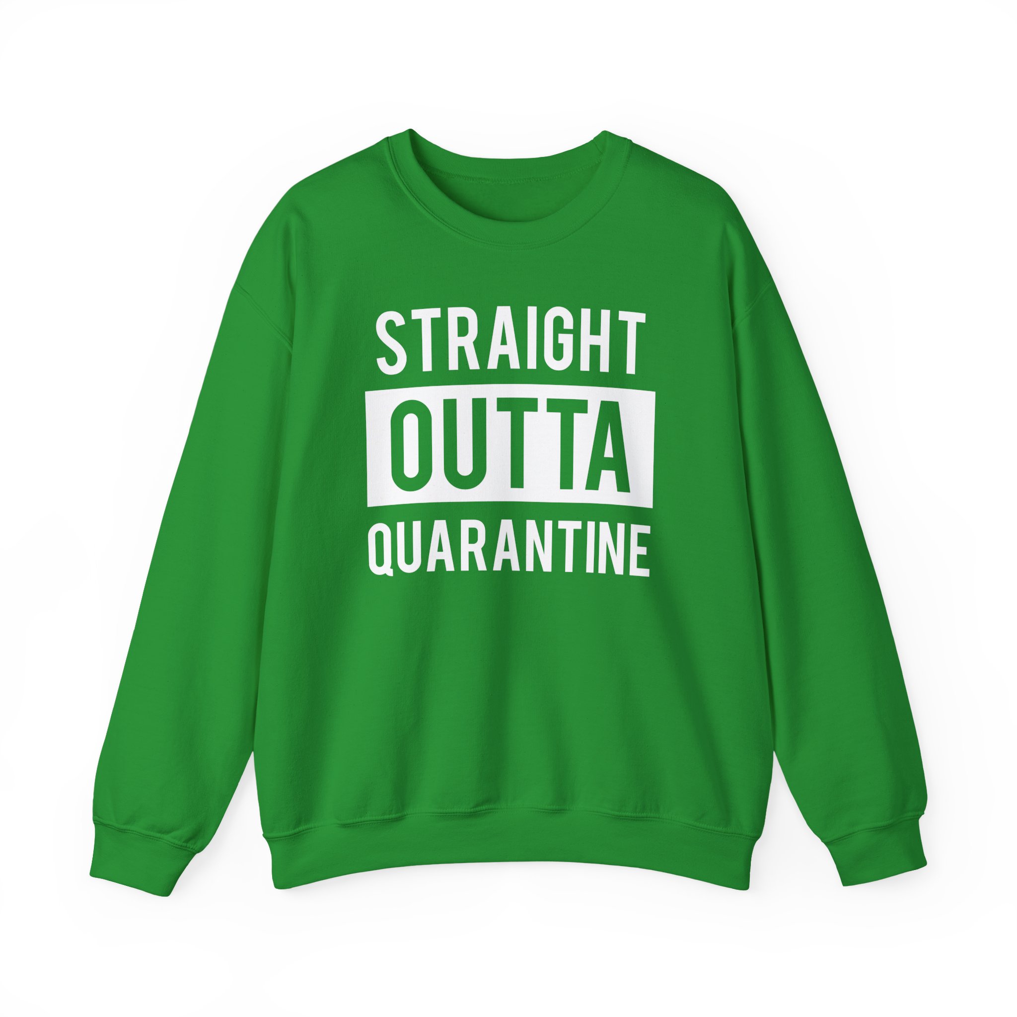 NWA Straight Outta Quarantine Unisex Heavy Blendâ„¢ Crewneck Sweatshirt