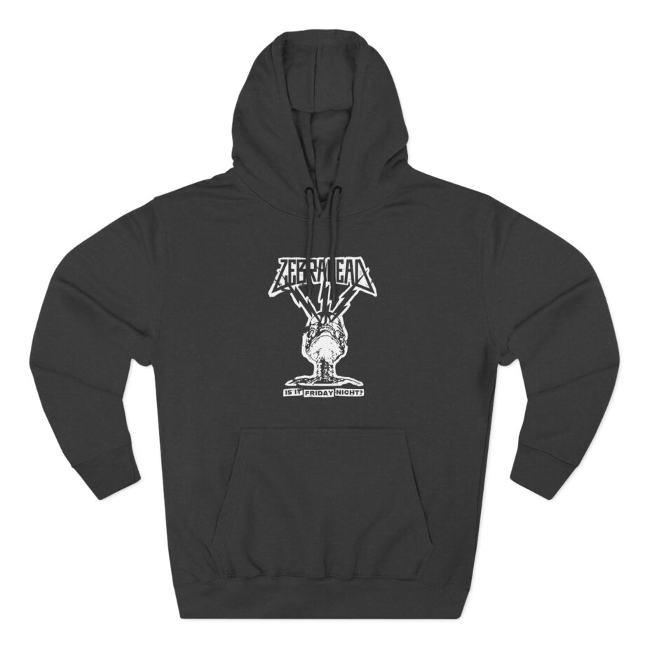 Zebrahead Lightning Skull Friday night tour Three-Panel Fleece Hoodie
