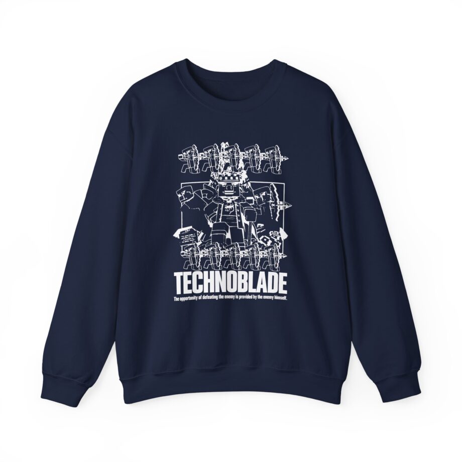 Technoblade Neeerds Unisex Heavy Blend™ Crewneck Sweatshirt