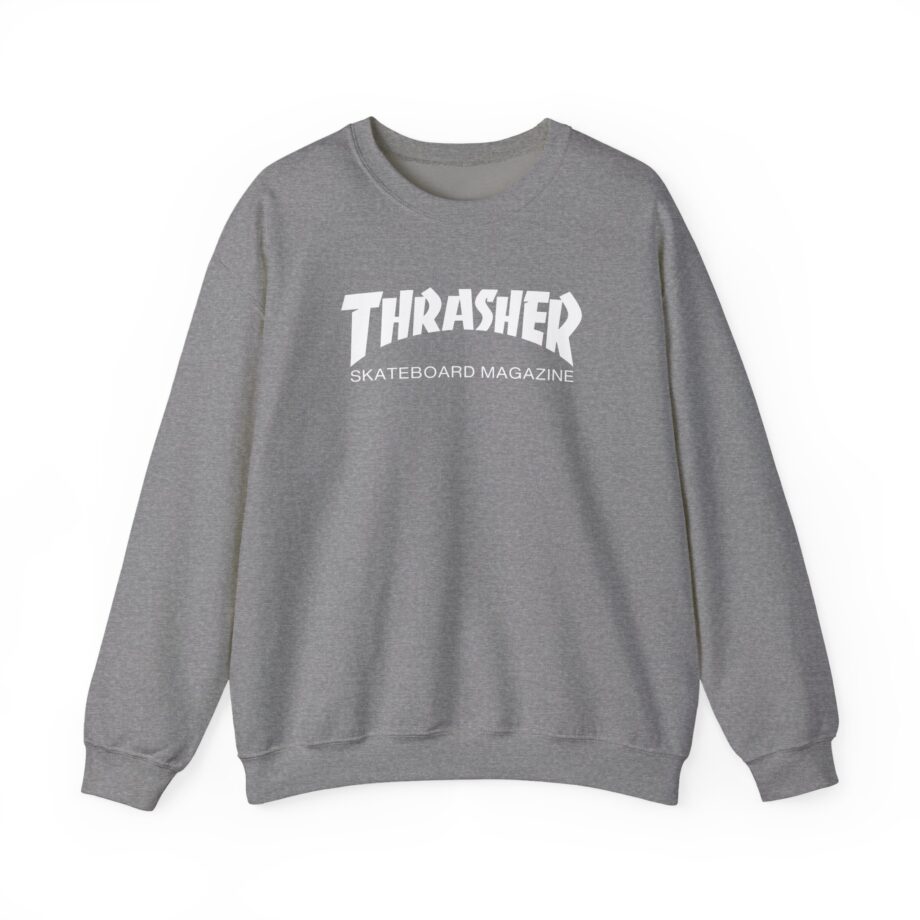 Jacksepticeye Thrasher Skateboard Magazine Unisex Heavy Blend™ Crewneck Sweatshirt
