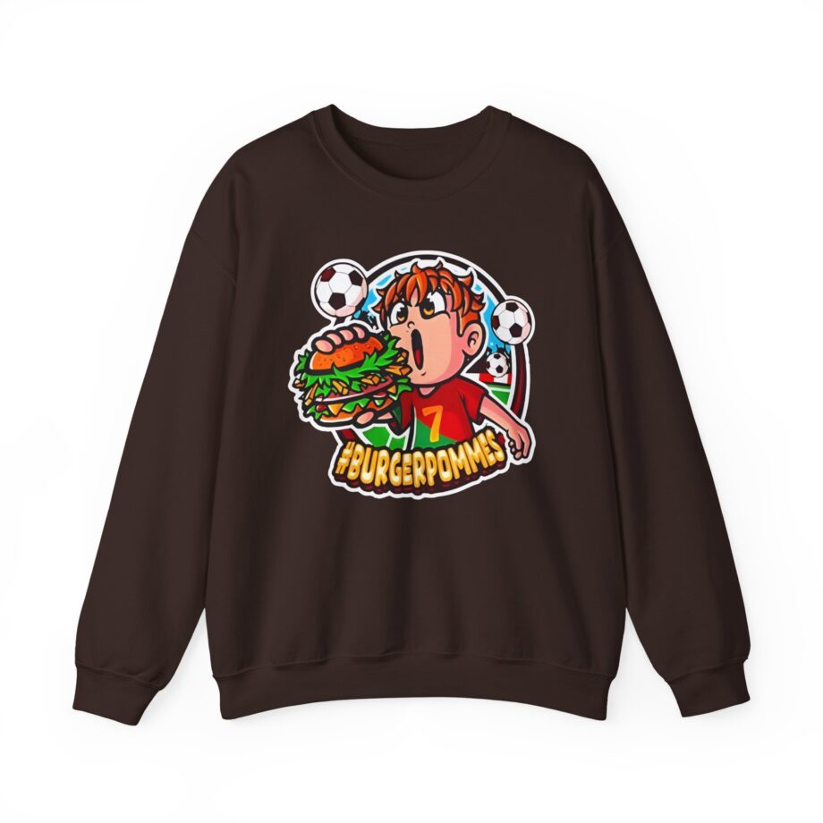 Burger Pommes Unisex Heavy Blend™ Crewneck Sweatshirt