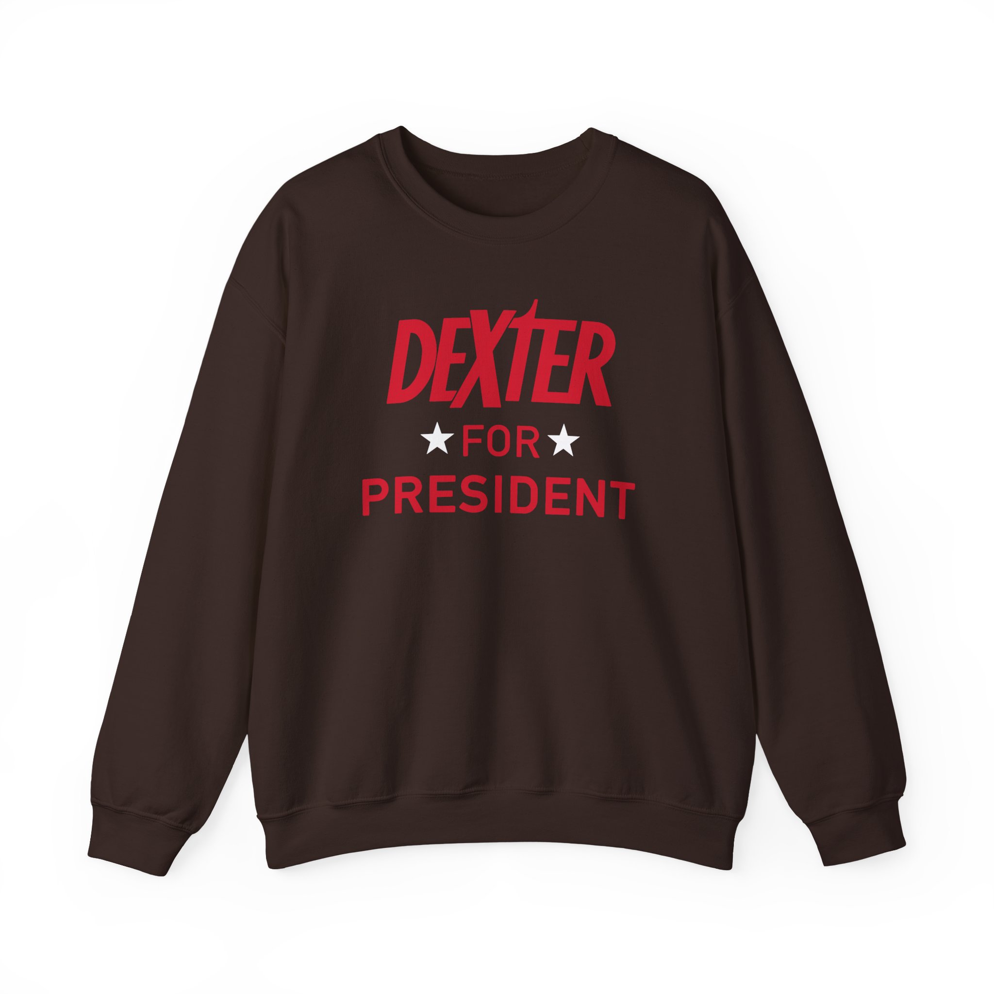 Dexter For President Unisex Heavy Blendâ„¢ Crewneck Sweatshirt