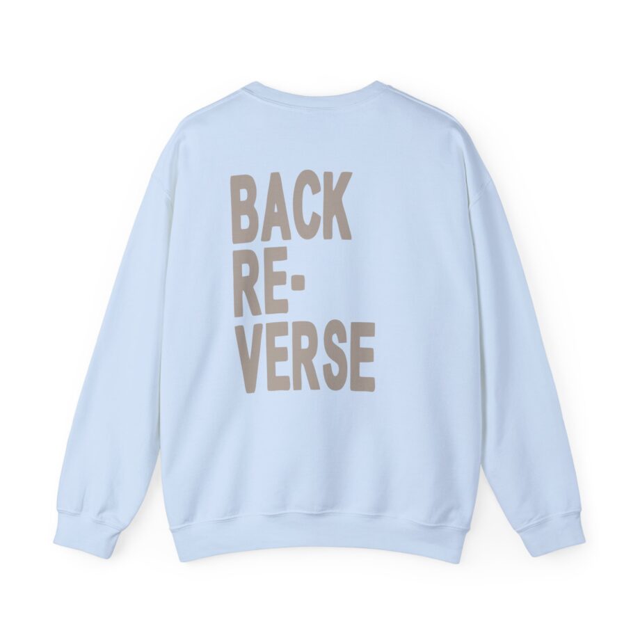 Armchair Expert Reverse Back Unisex Heavy Blend™ Crewneck Sweatshirt
