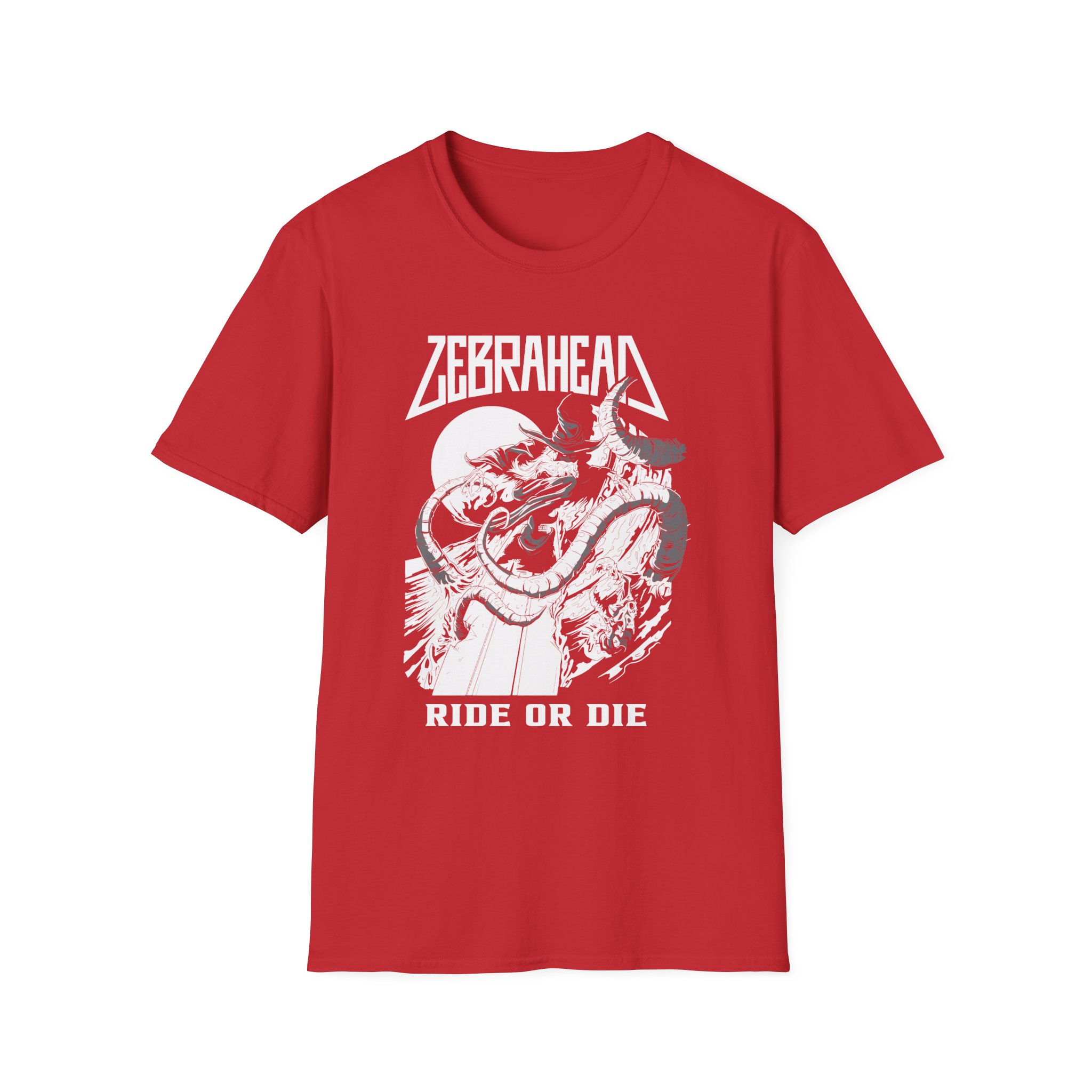 Zebrahead Ride or Die Unisex Softstyle T-Shirt
