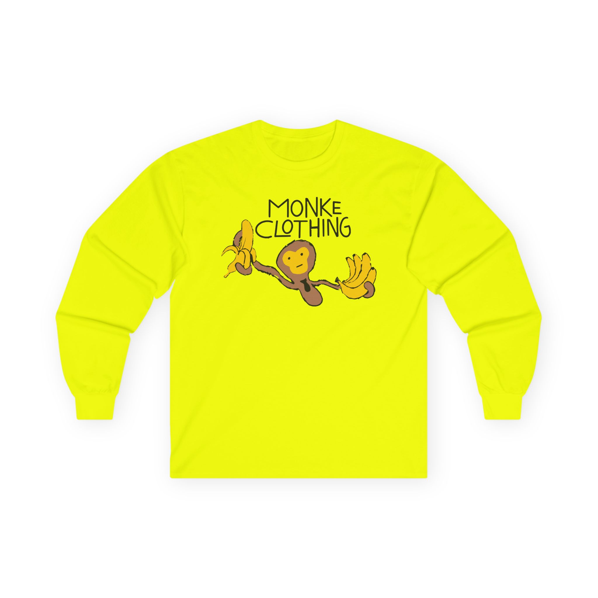 Spoonkid Basquiat Monke Unisex Ultra Cotton Long Sleeve Tee