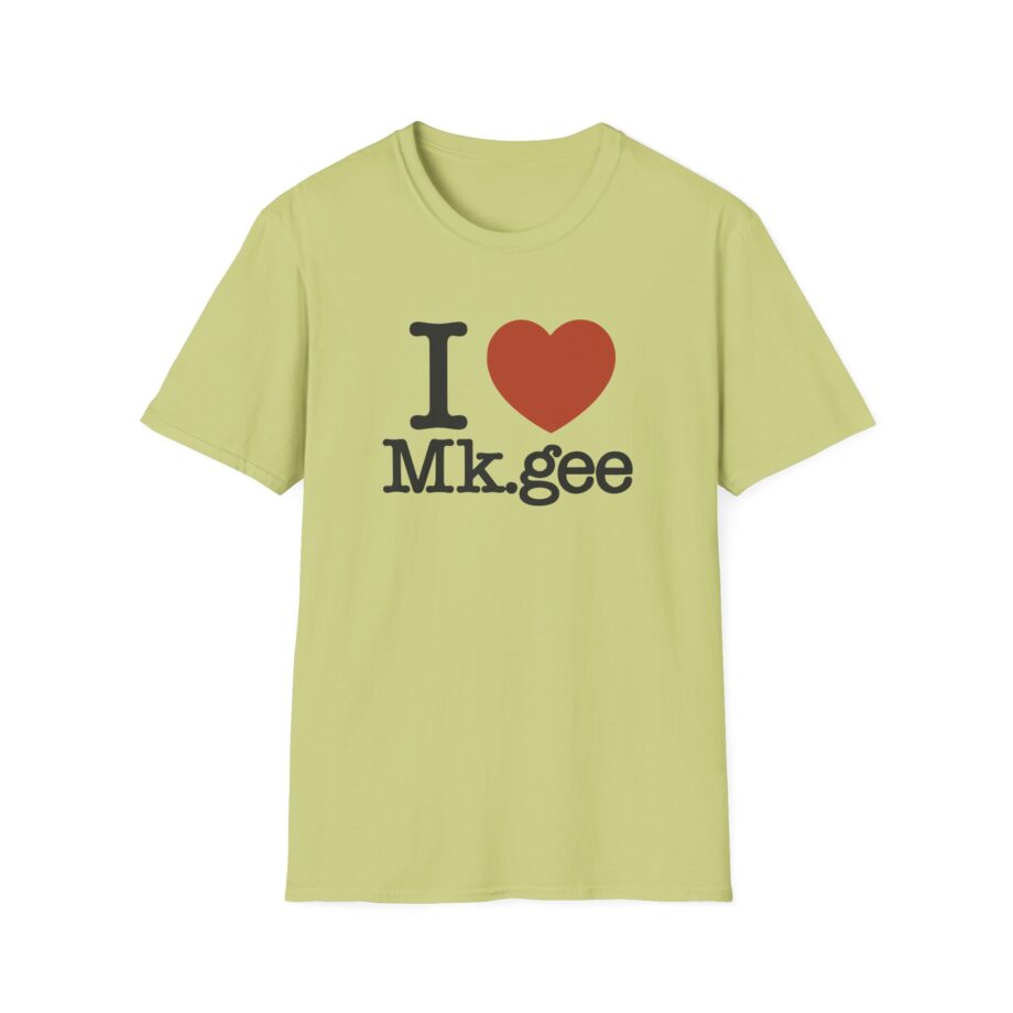 Mkgee I Love Unisex Softstyle T-Shirt