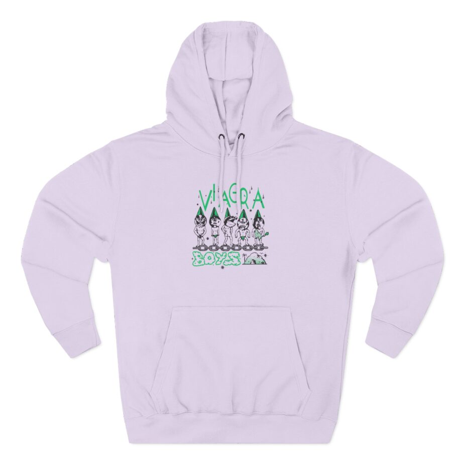 Viagra Boys Gnomes Three-Panel Fleece Hoodie