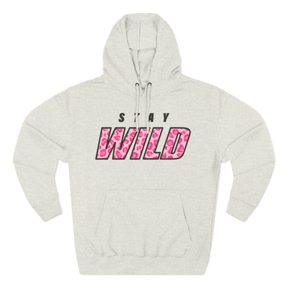 Jeremy Hutchins Stay Wild Three-Panel Fleece Hoodie