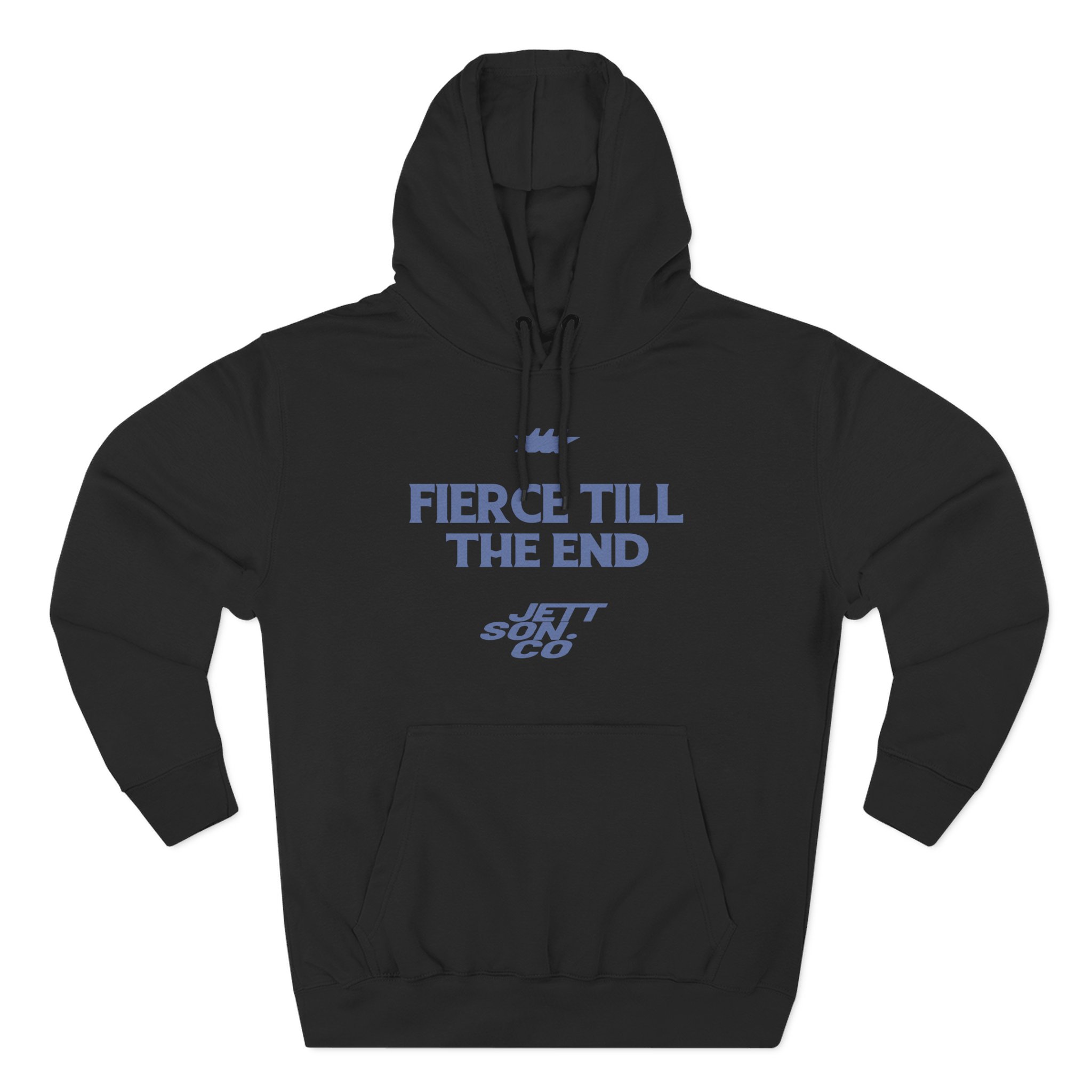 Jett Lawrenc Fierce Till the End Three-Panel Fleece Hoodie