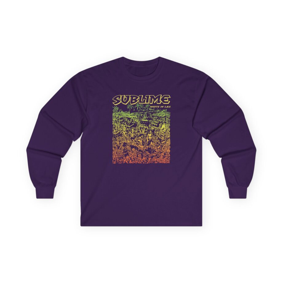 Sublime Dub Faded Unisex Ultra Cotton Long Sleeve Tee