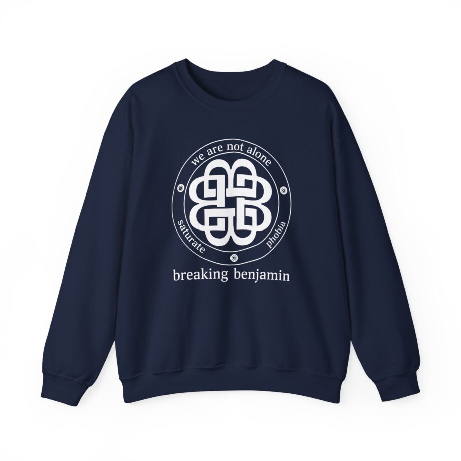 Breaking Benjamin Spike Logo Unisex Heavy Blend Crewneck Sweatshirt