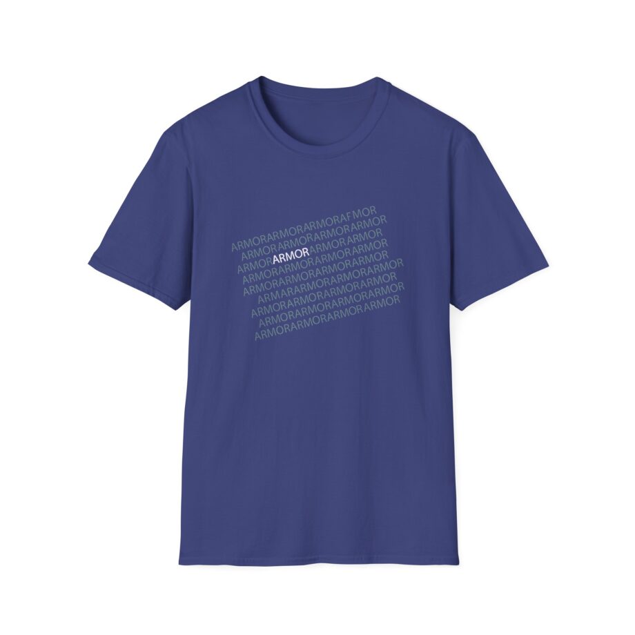 Armor for Sleep Repeated Unisex Softstyle T-shirt
