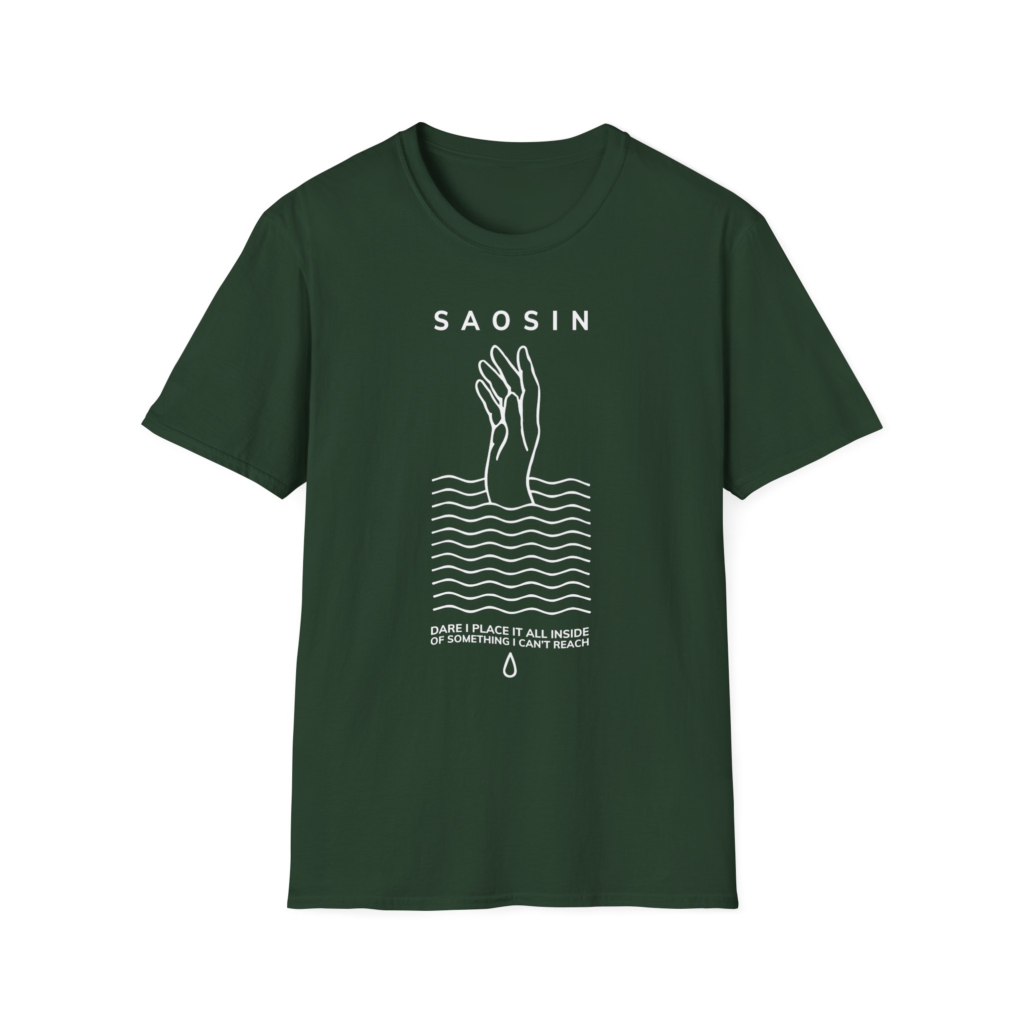 Saosin Illusion & Control Lyric Unisex Softstyle T-Shirt