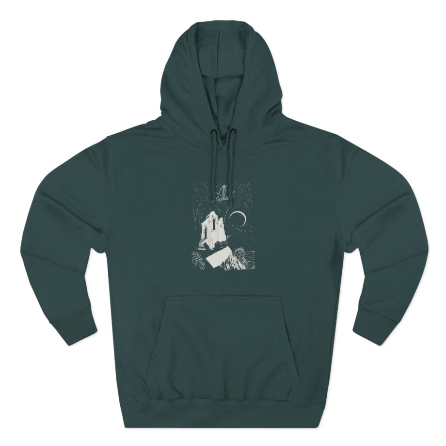 Alcest Garden Three-Panel Fleece Hoodie