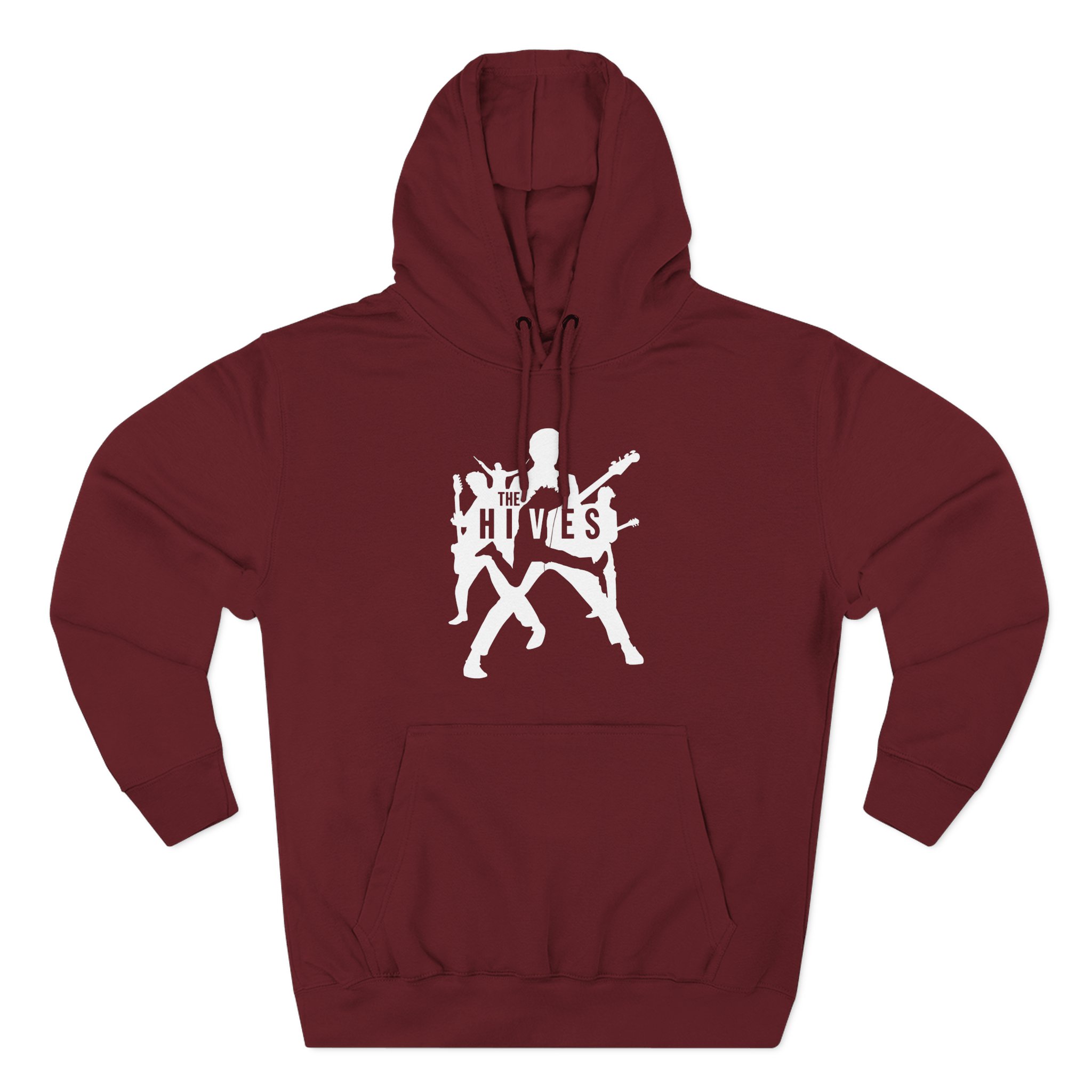 The Hives Silhouette Three-Panel Fleece Hoodie