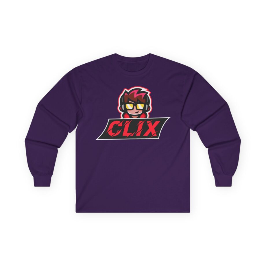 Misfits Clix Unisex Ultra Cotton Long Sleeve Tee