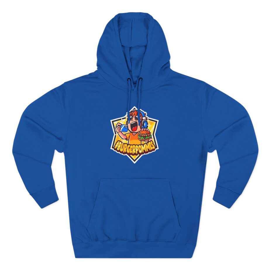 Burger Pommes Three-Panel Fleece Hoodie
