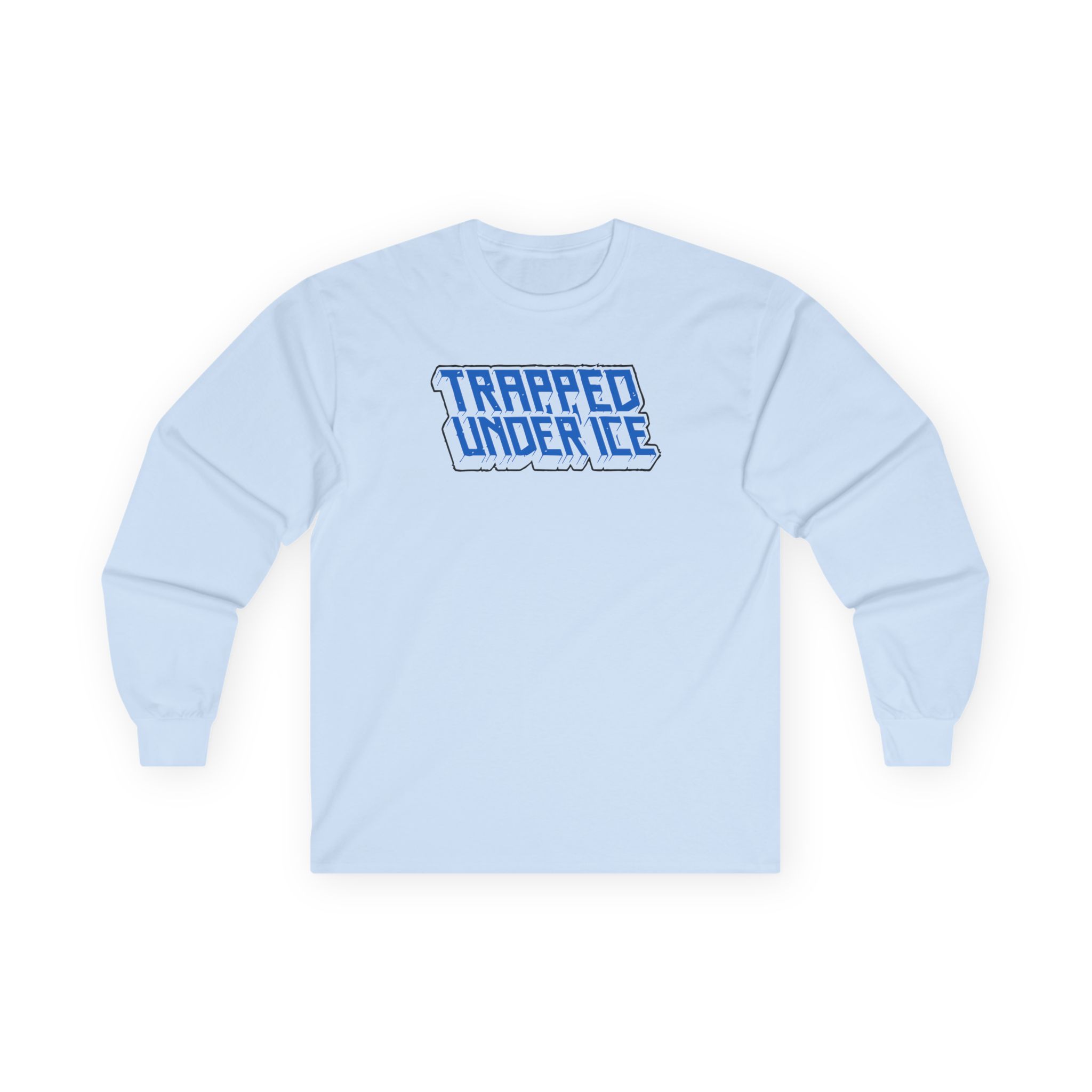 Trapped Under Ice Stacked 3d Logo Unisex Ultra Cotton Long Sleeve Tee