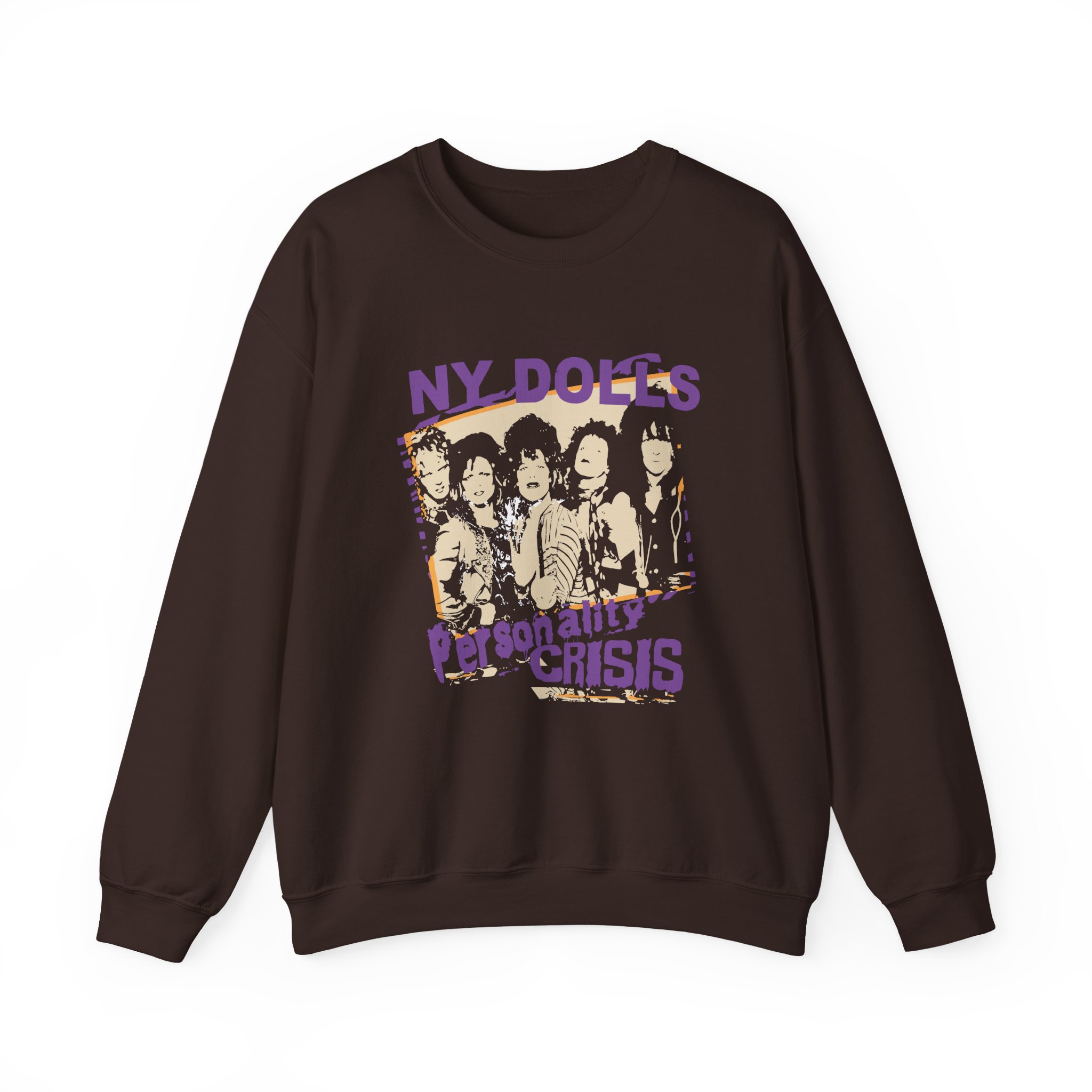 New York Dolls Personality Crisis Unisex Heavy Blendâ„¢ Crewneck Sweatshirt