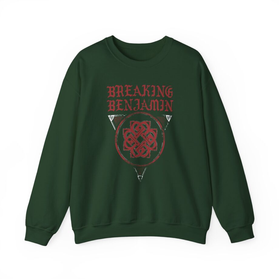 Breaking Benjamin Crest Unisex Heavy Blend Crewneck Sweatshirt