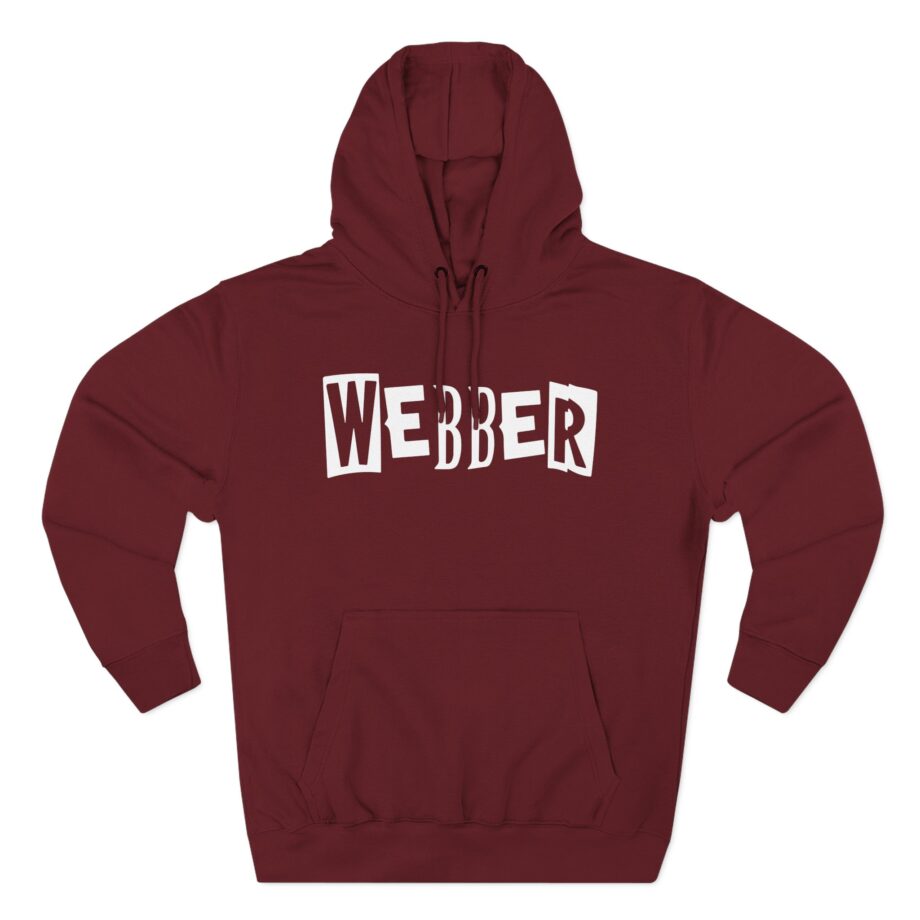 Jake Webber Three-Panel Fleece Hoodie