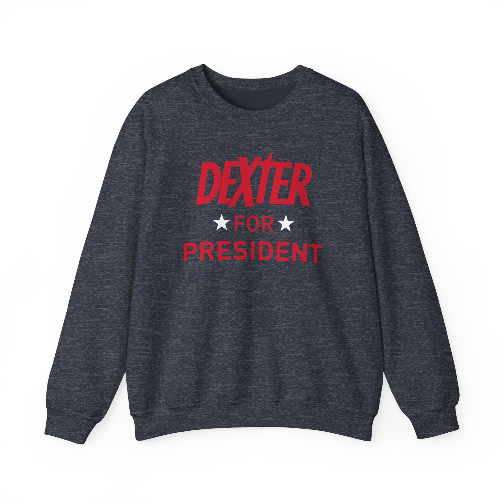 Dexter For President Unisex Heavy Blendâ„¢ Crewneck Sweatshirt