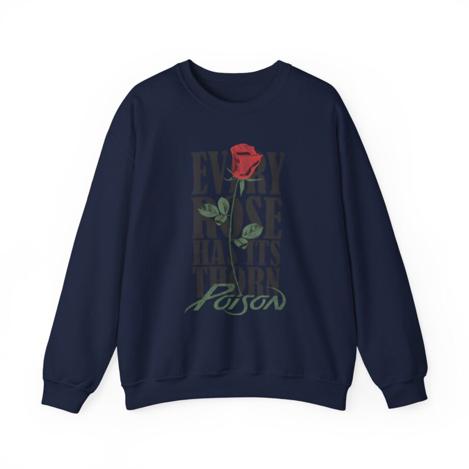 Poison Every Rose Thorn Unisex Heavy Blend™ Crewneck Sweatshirt