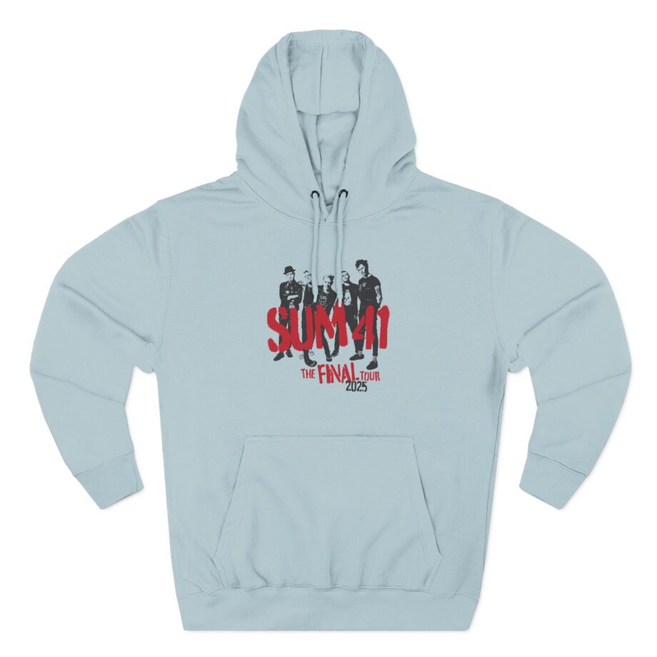 Sum 41 the Final Tour Three-Panel Fleece Hoodie