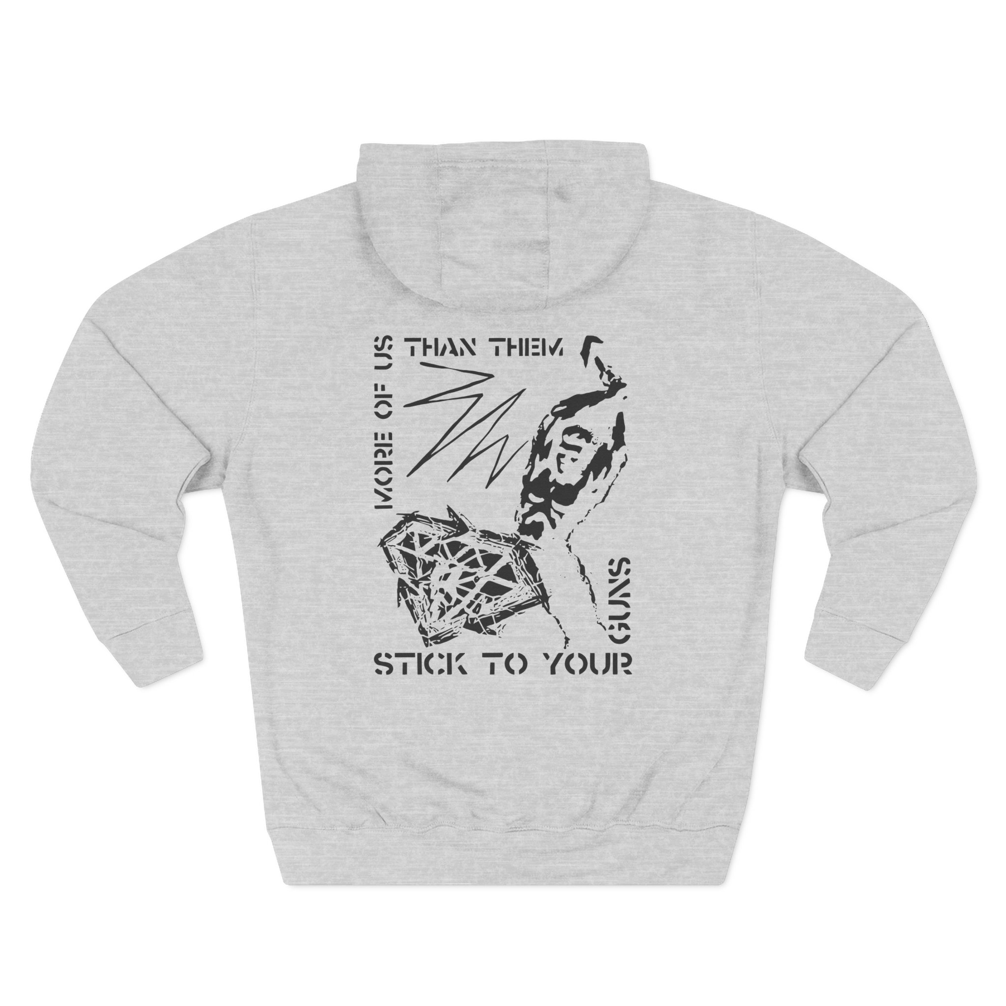 Stick to Your Guns Shatter Three-Panel Fleece Hoodie