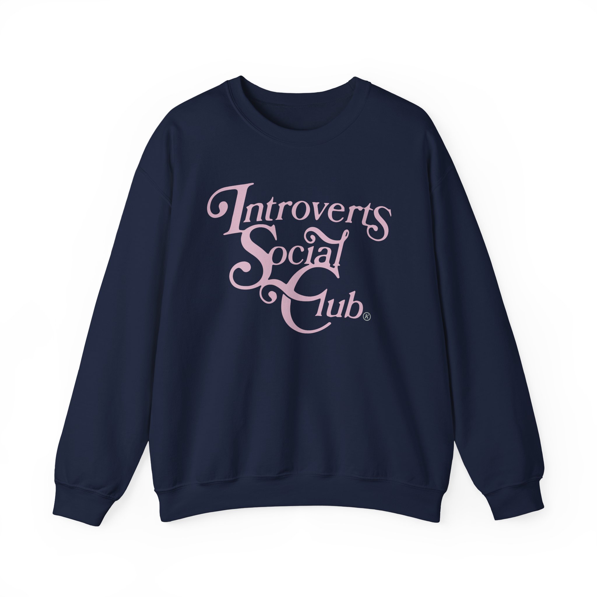 Kallmekris Introverts Social Club Unisex Heavy Blendâ„¢ Crewneck Sweatshirt