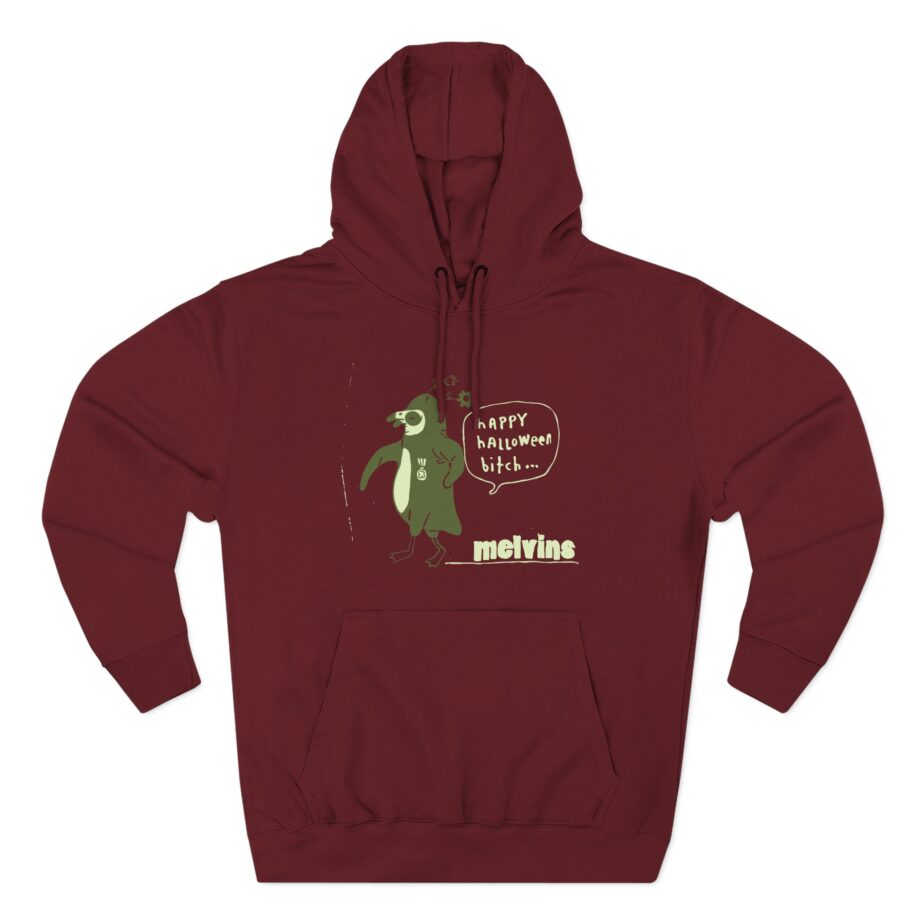 Melvins Happy Halloween Bitch Three-Panel Fleece Hoodie