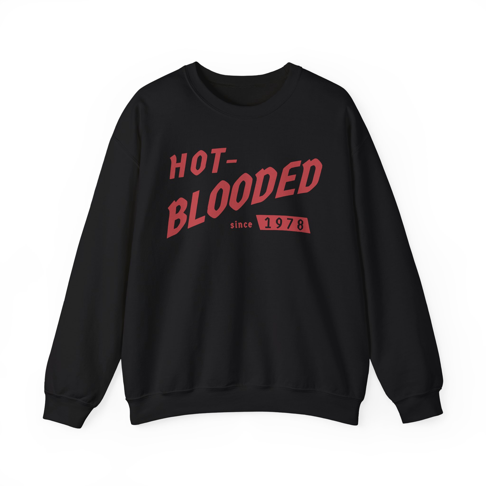 Foreigner Hot Blooded '77 Unisex Heavy Blendâ„¢ Crewneck Sweatshirt