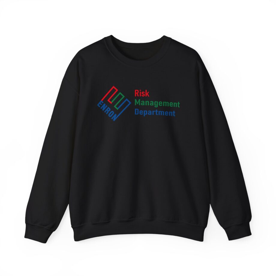 Atrioc Enron Risk Management Department Unisex Heavy Blend™ Crewneck Sweatshirt
