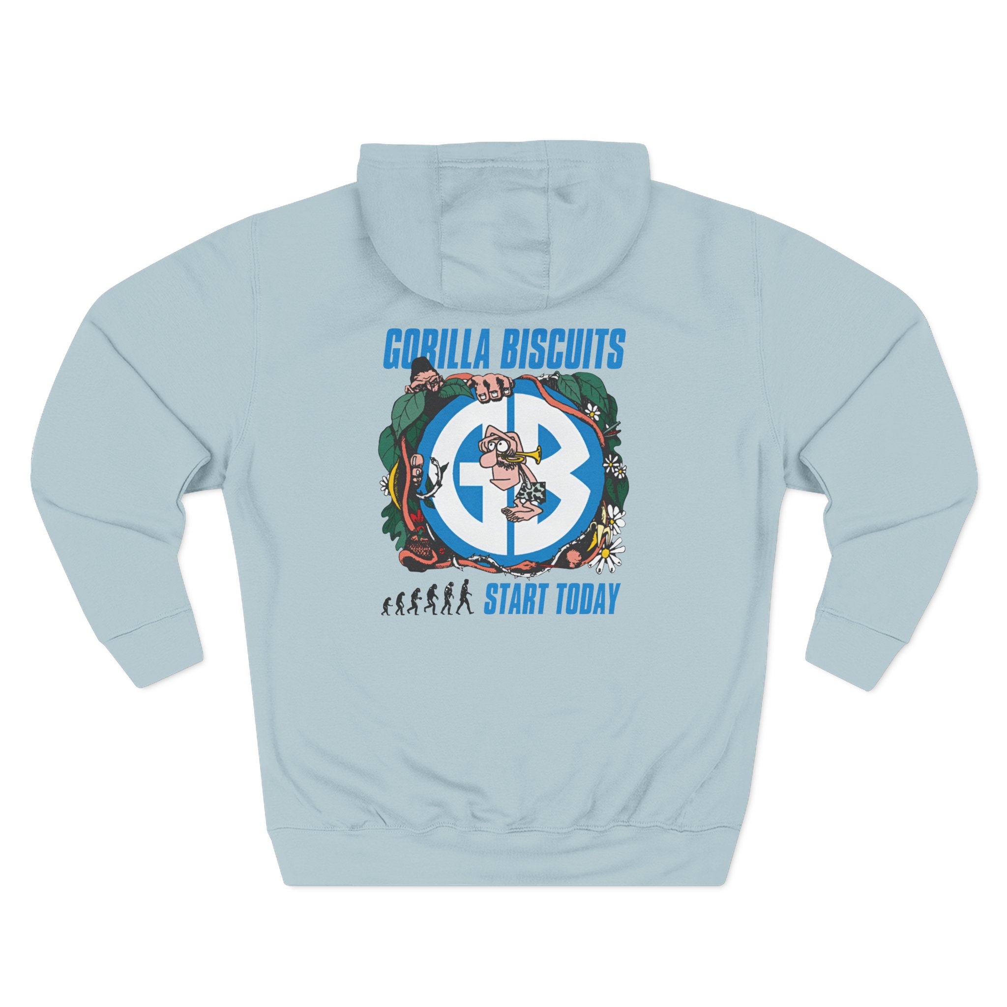 Gorilla Biscuits Jungle Three-Panel Fleece Hoodie