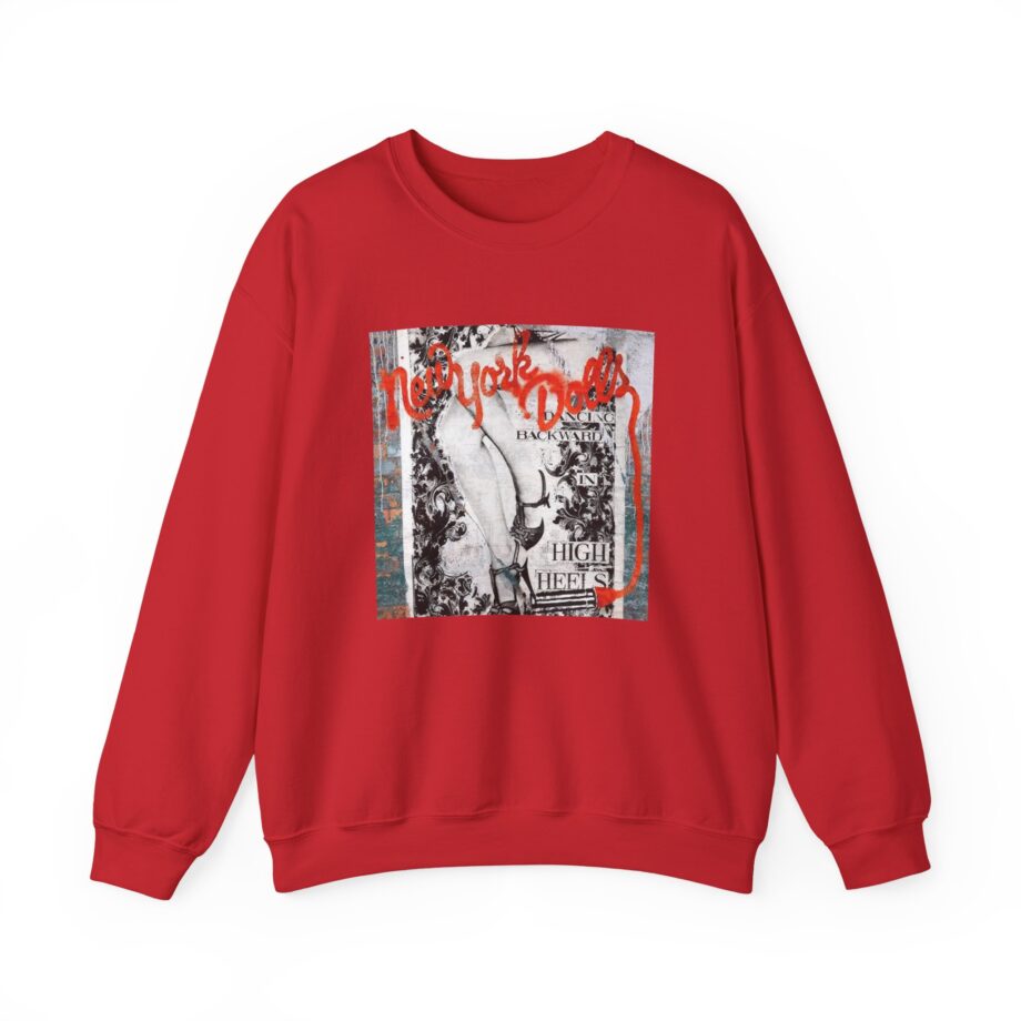New York Dolls Dancing Backward Album Unisex Heavy Blend™ Crewneck Sweatshirt