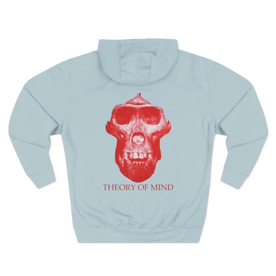 Kublai Khan - Monkey Skull Three-Panel Fleece Hoodie